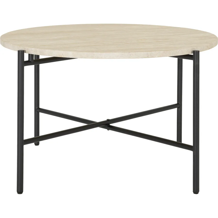 Beistelltisch Kim Beige Stein 60 cm