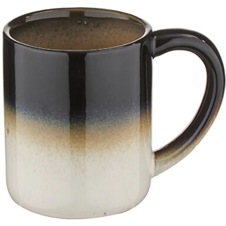 Tasse Mayla Blau/Braun/Weiss Keramik