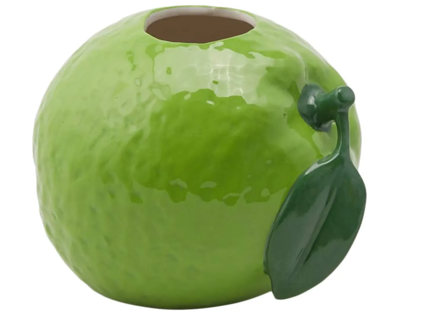 Edg Vase Lemone Grün H: 12 cm | Schubiger Möbel