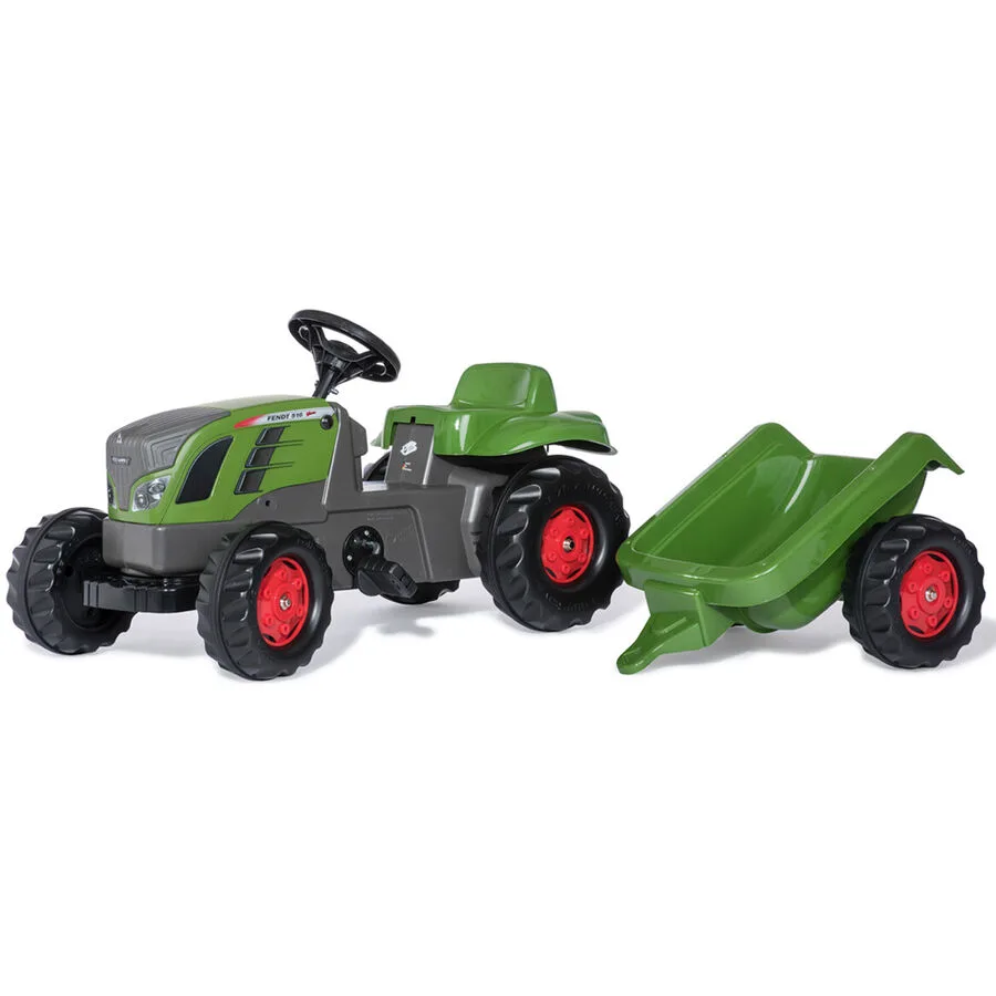 RollyKid Fendt Vario 516 Rolly Toys Grün Kunststoff - Farbe: Grün/Grau