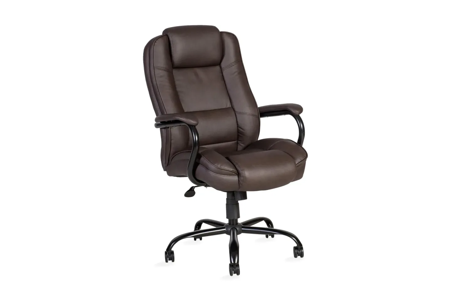 Kontorstol Elegant xxl 795x82xh113-1205 cm Brun -
