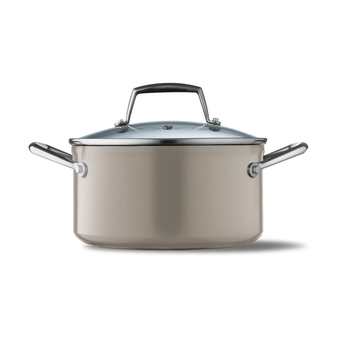 By Tareq Taylor Vivian Topf Aluminium 3,1 L Beige