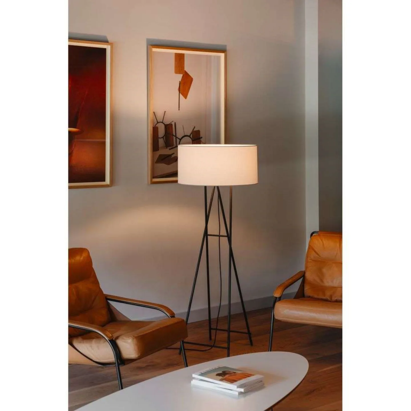Cala Metal Gulvlampe - Marset - Stue - Metall