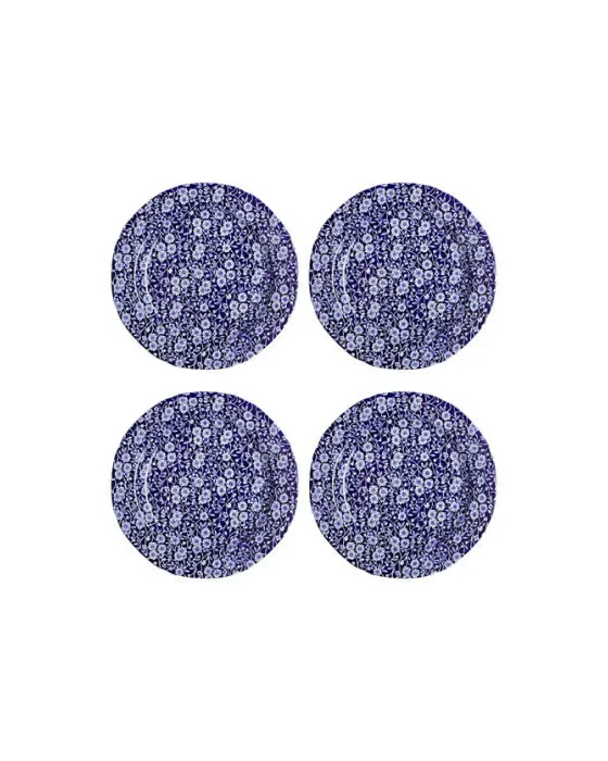 Blue Calico middagstallerken 4-pak