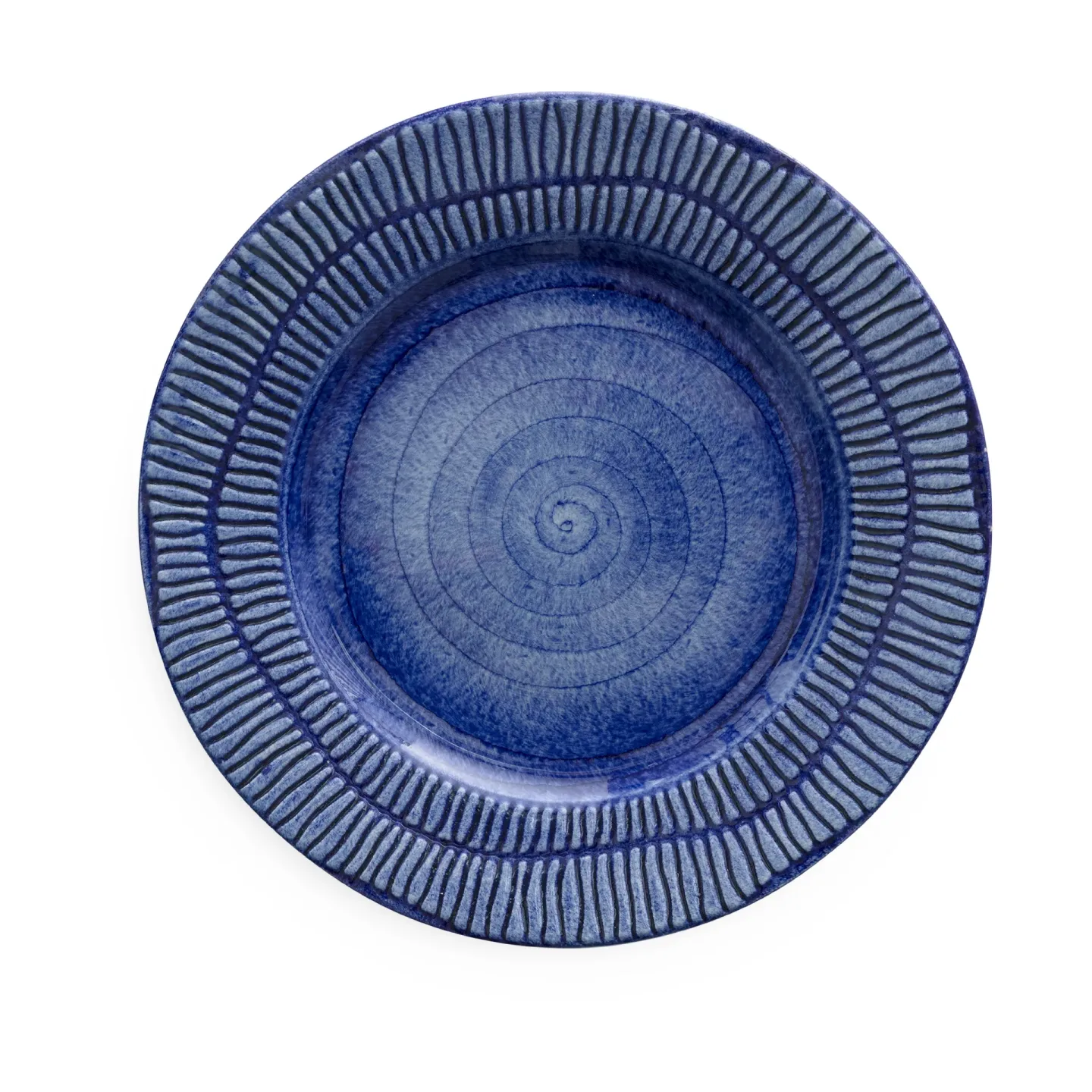 Mateus Stripes Teller Ø21cm Blau