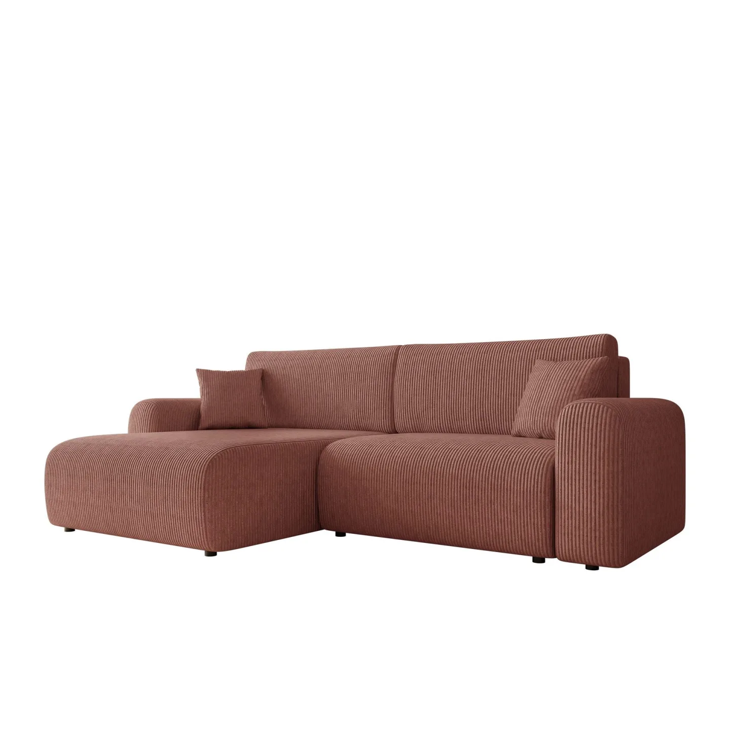 Brenor Bäddsoffa med Divan 3-sits - Röd