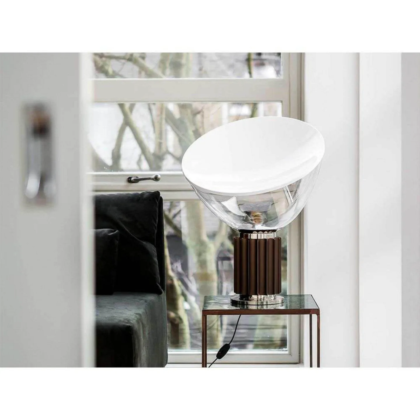 Flos Taccia PMMA bordslampa Brons, LED