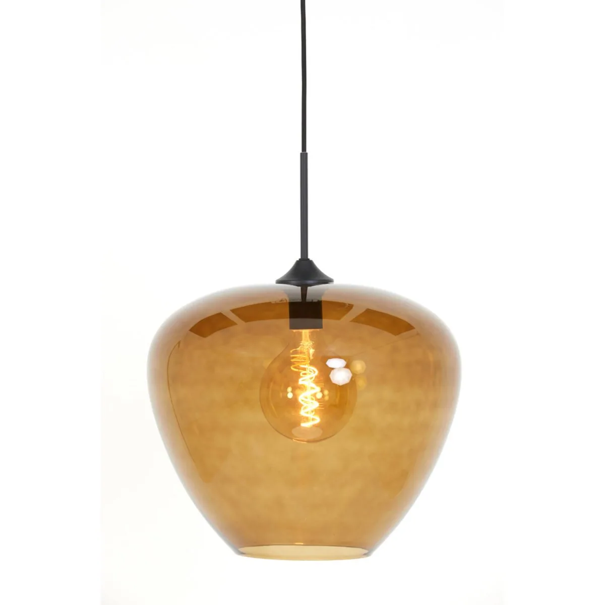 Light & Living - Mayson Ø40 - Taklampa - Brun