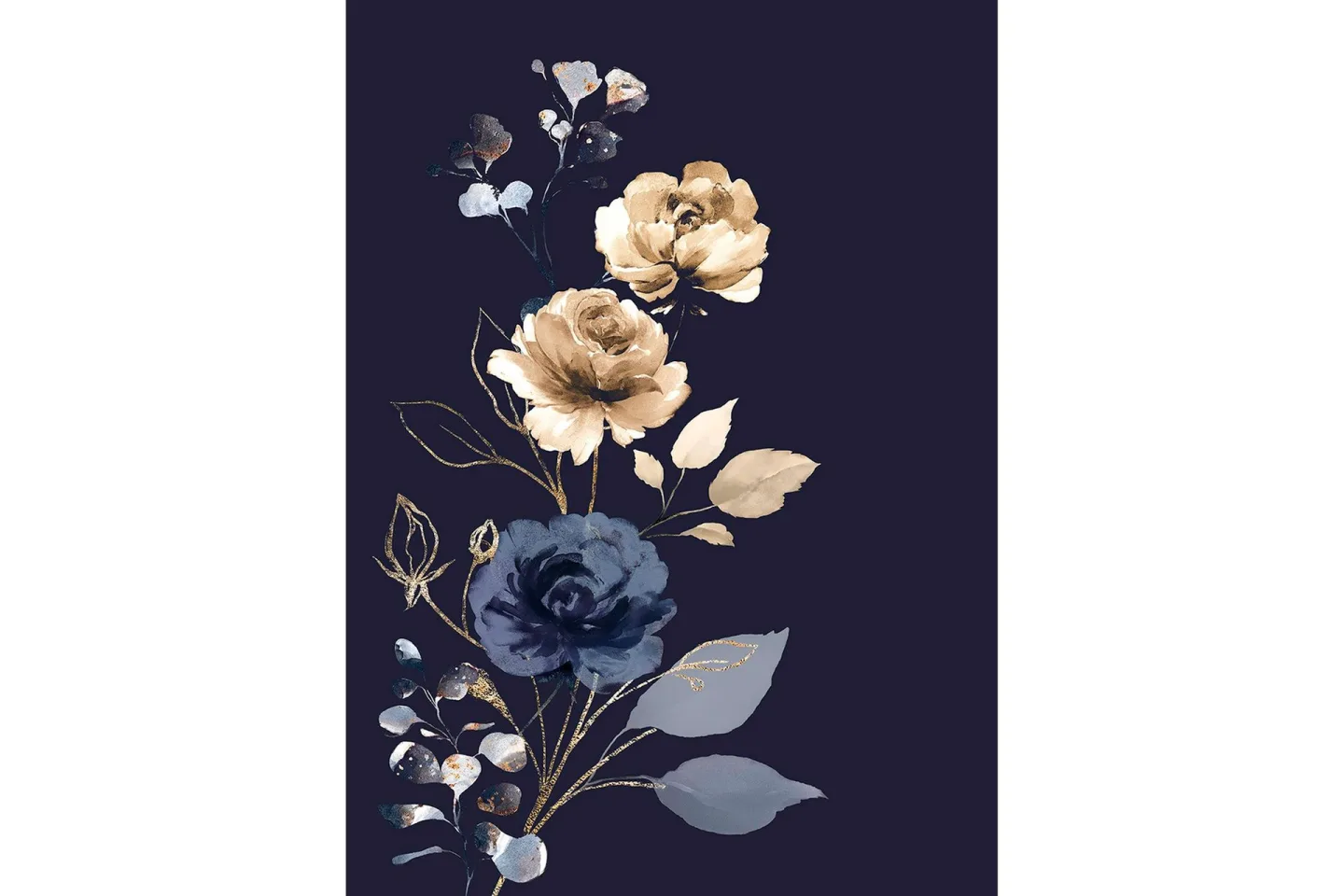 Tavla Navy Glam - 50x70 cm
