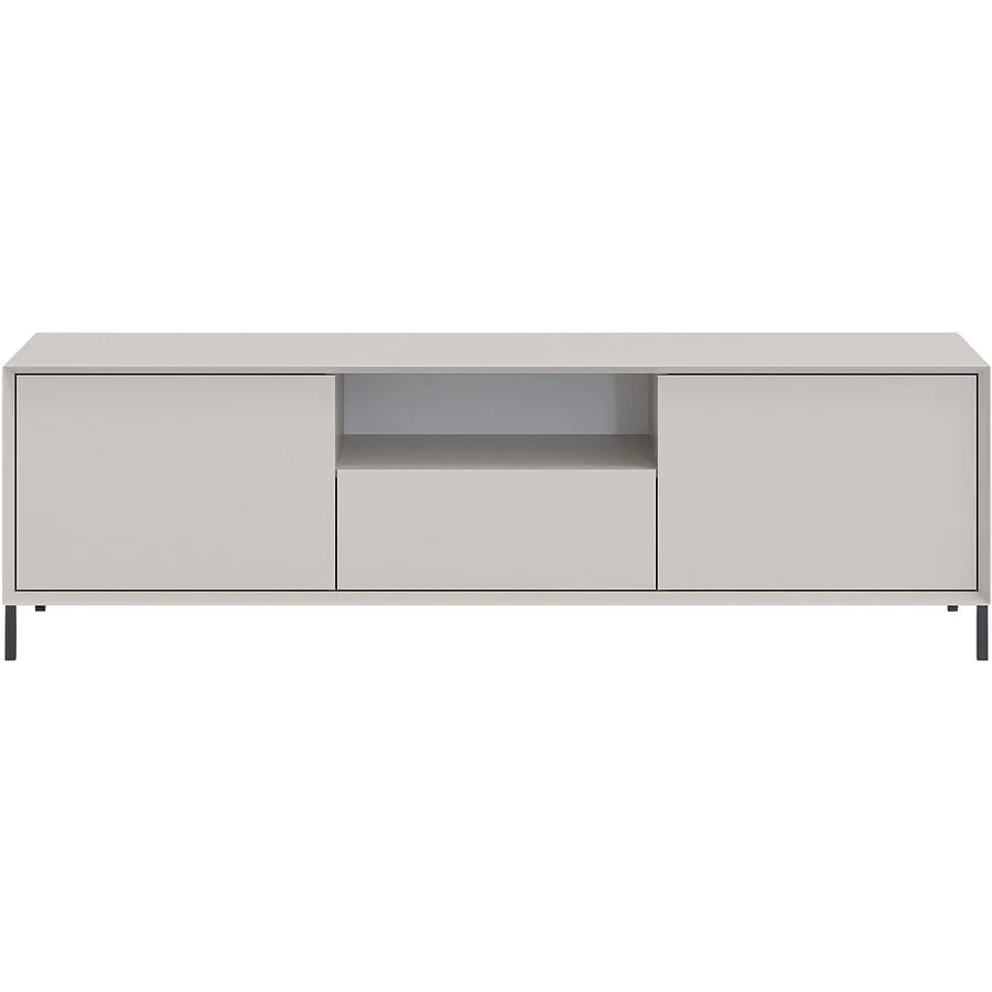 Lowboard Sleek champagne MDF B 179 cm
