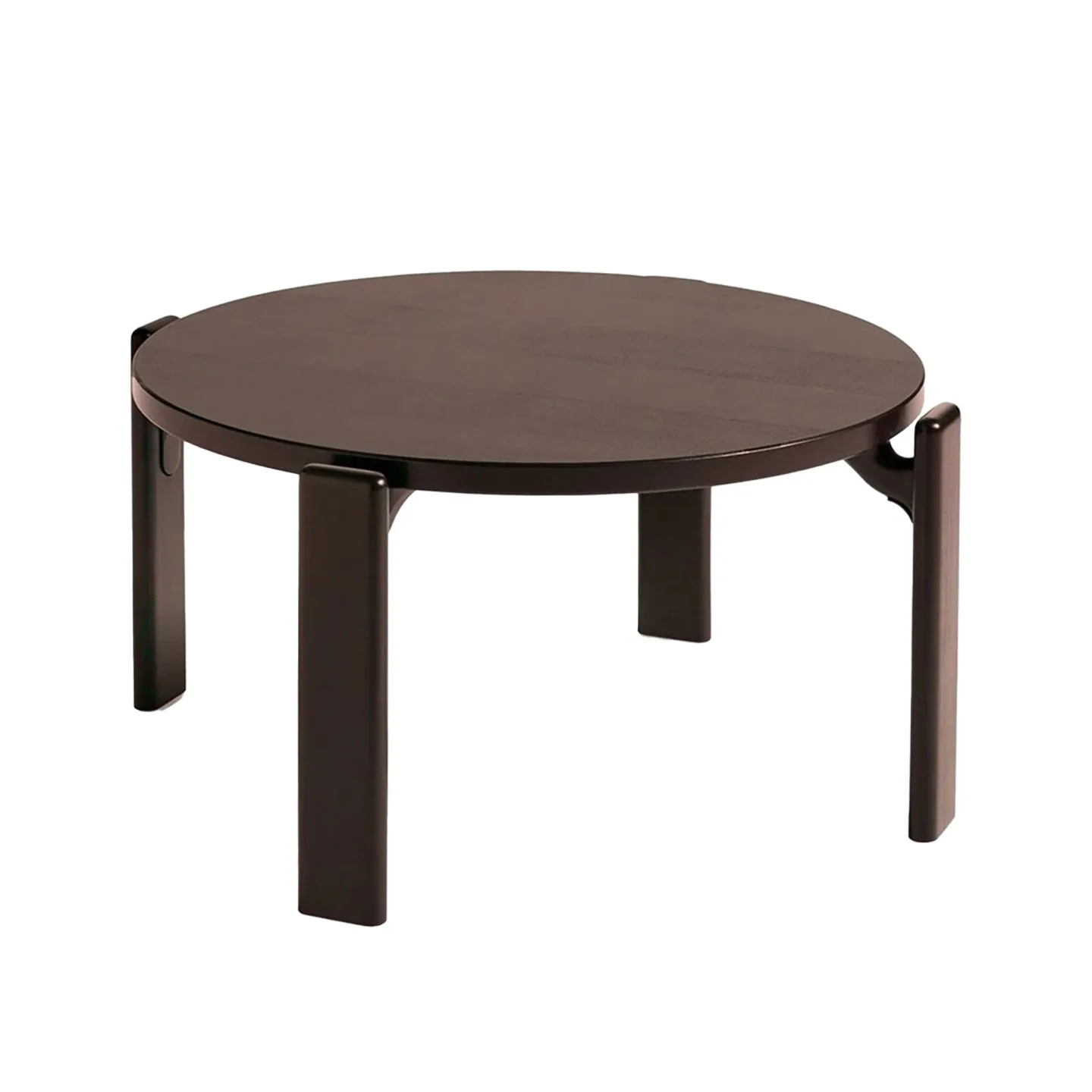 HAY - Rey Coffee Table, 66,5xH32 REY22, Umber water-based lacquered beech - Soffbord - Bruno Rey - Brun - Trä