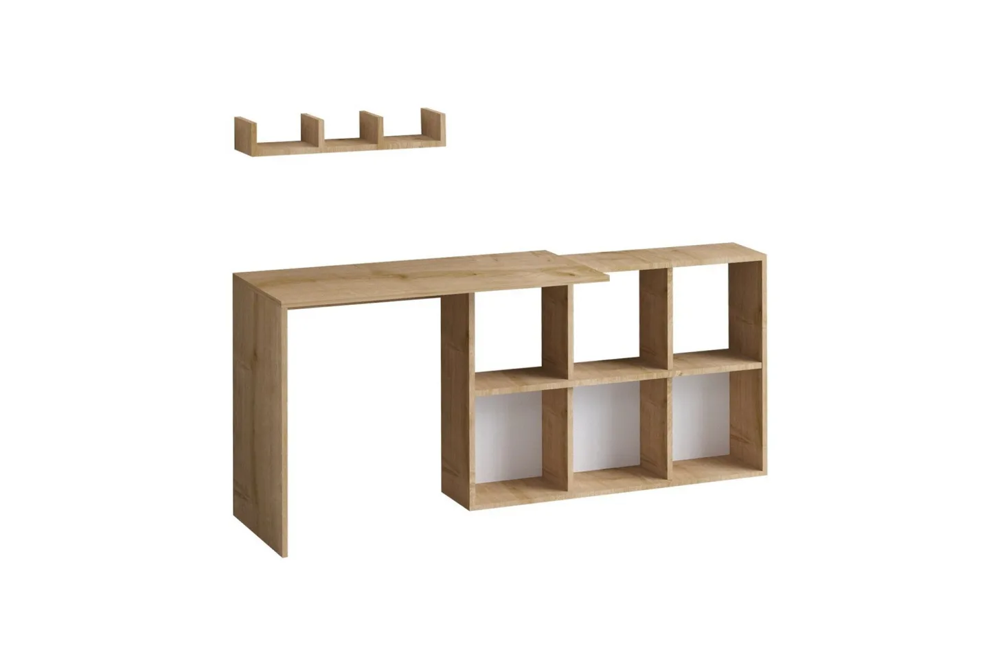 Blake Skrivbord 145x45 cm Brun - Hanah Home