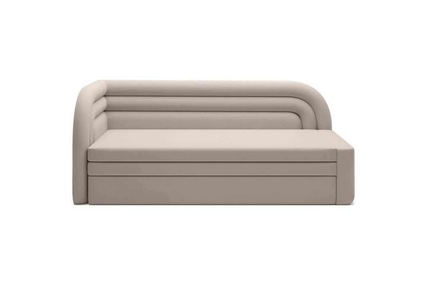 Soffa Eltap Fabillo 223x86x80 cm - Sola 18, Grå, Vänster