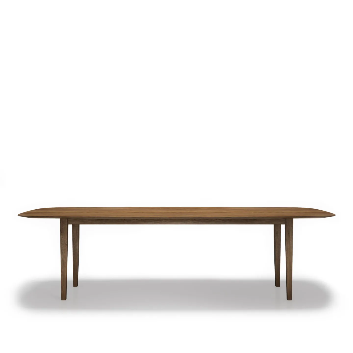 Dk3 - Kia's Table, Smoked Oak Oiled, L264 X W100 cm, Table Height 74 cm - Matbord - Jacob Plejdrup - Brun - Trä