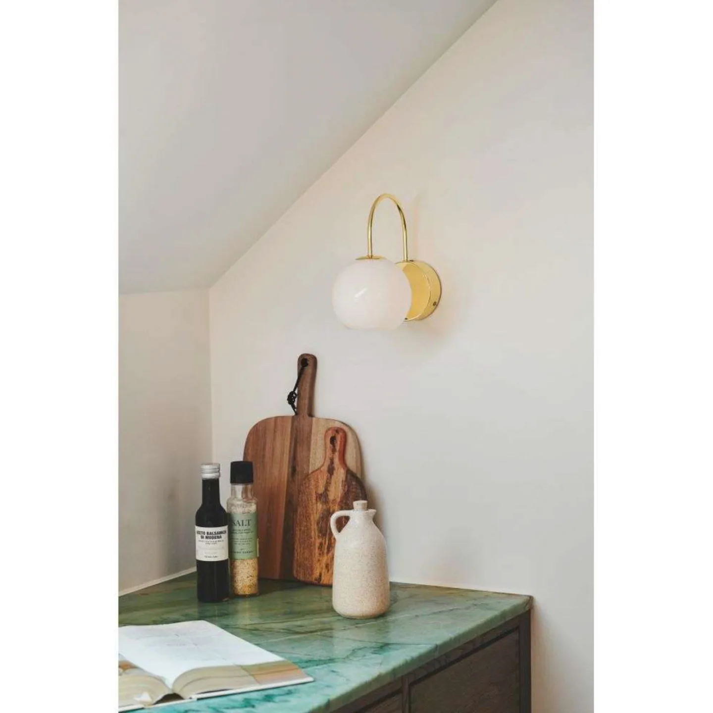 Franca Vegglampe Brass - Nordlux - Stue - Metall