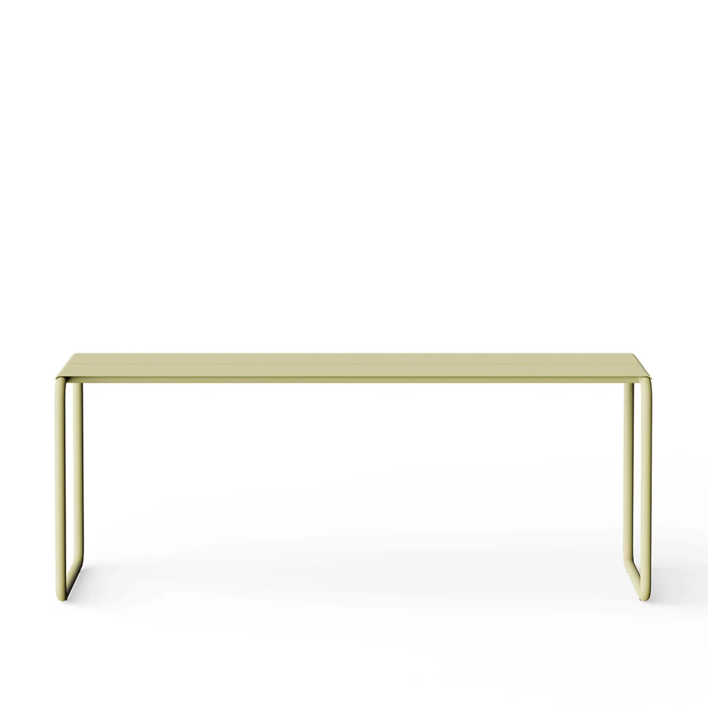 NINE - Sine - Bench Yellow - Trädgårdsbänkar - Note Design Studio - Gul - Metall