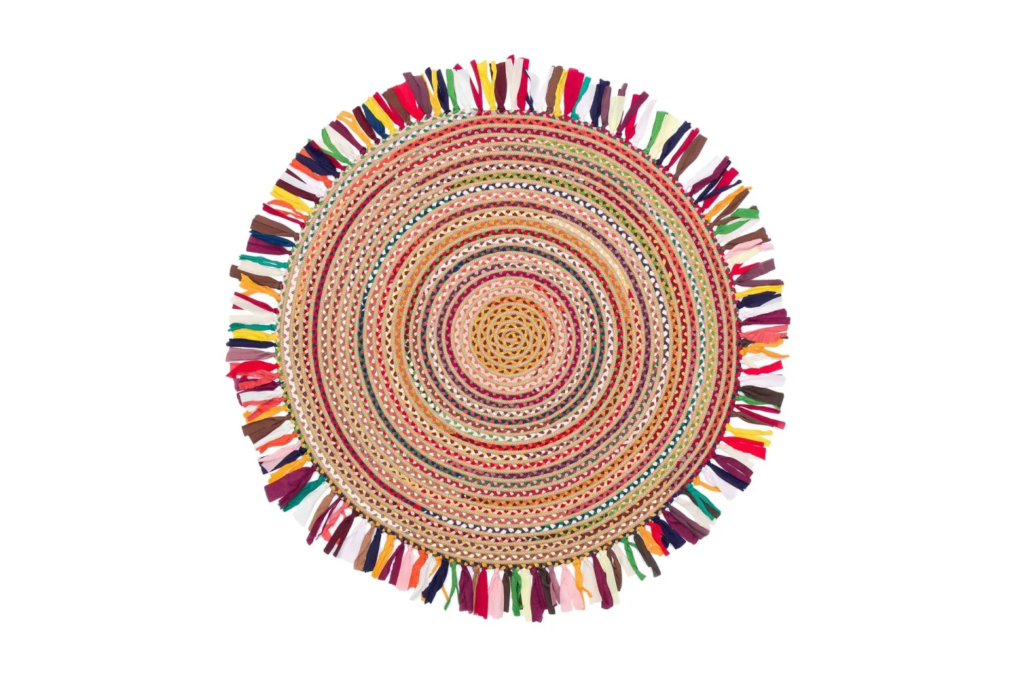 Saroshe Matta 90x90 cm - Flerfärgad