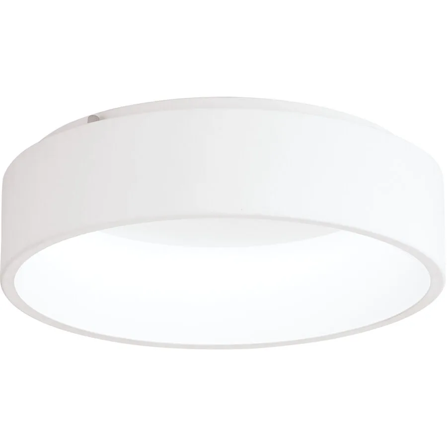 Deckenlampe Marghera 1 Weiss Kunststoff/Metall 14 cm - LED - Lichtfarbe: Warmweiss