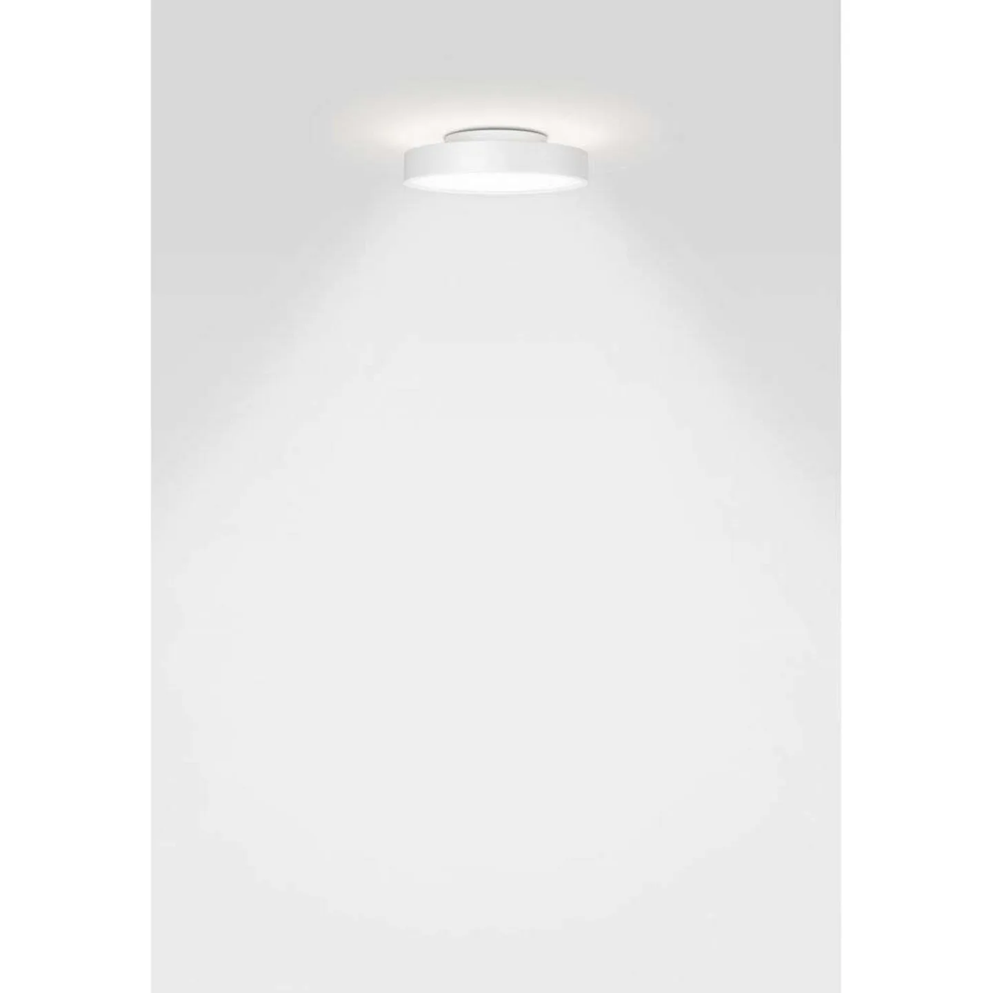 Slice² PI Deckenleuchte Ø170 White - Serien Lighting - Wohnzimmer - Aluminium