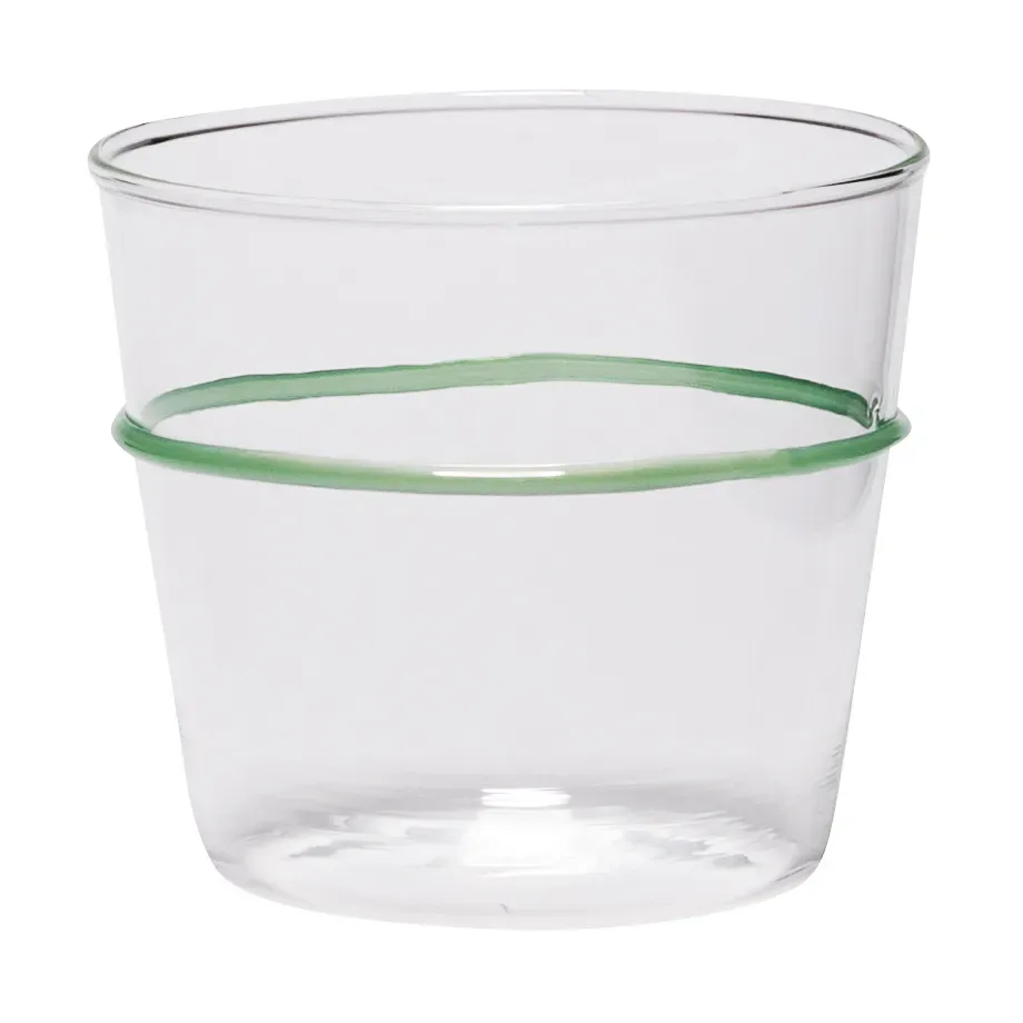 Hübsch Orbit Trinkglas 20 cl Green