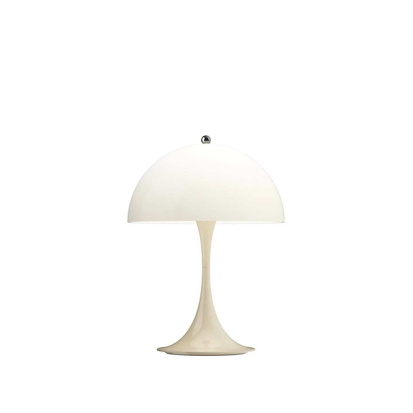 Panthella 250 PORTABLE LED-batterilampe beige - Louis Poulsen - Stue - Moderne - Plast - Med skjerm