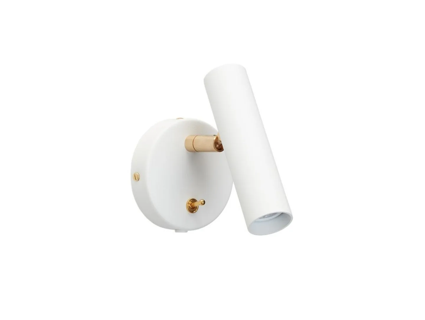 Slender Vegglampe White/Brass - Belid - Metall