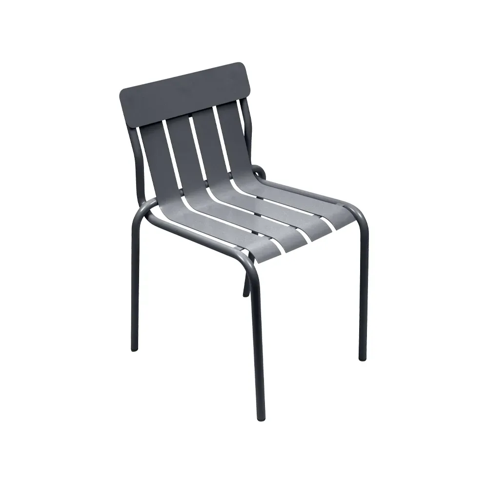 Fermob Stripe stol Anthracite (grå)