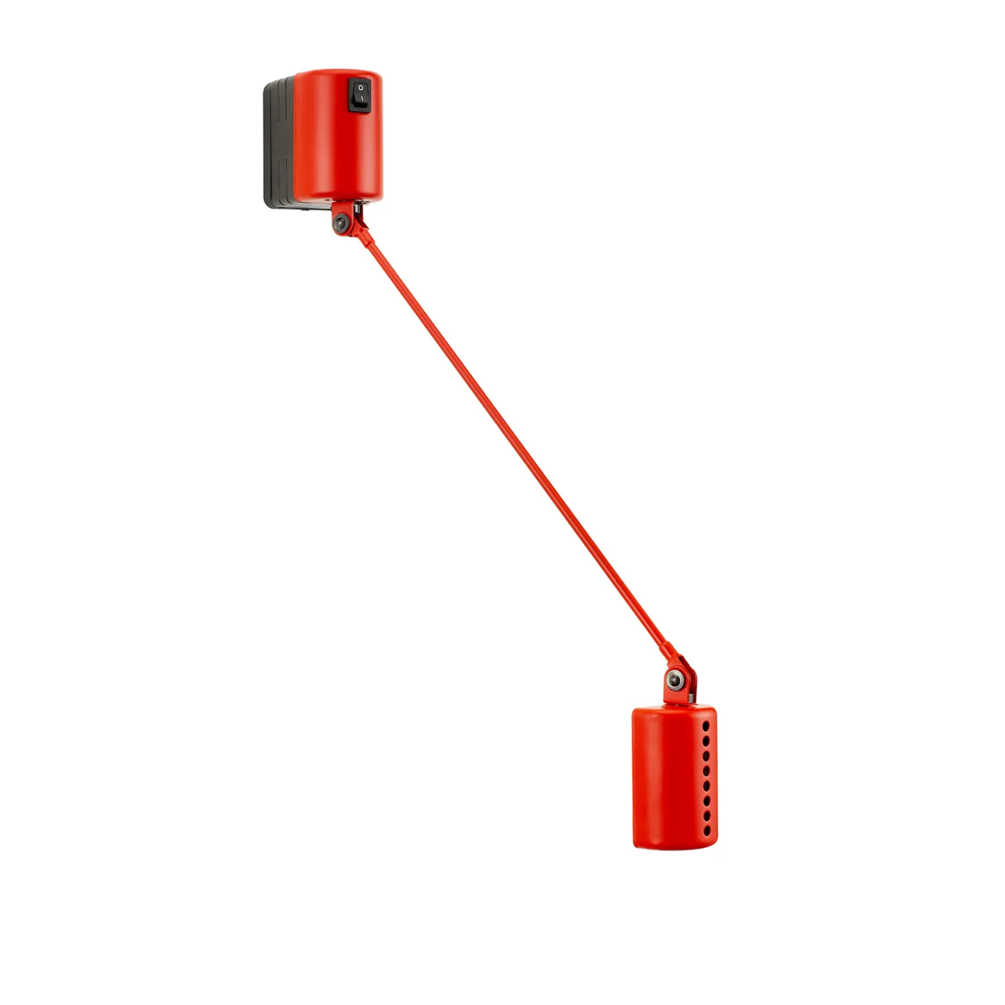 Lumina - Daphine Parete 35 LED vägglampa matt red - Sänglampor - Tommaso Cimini - Röd - Metall