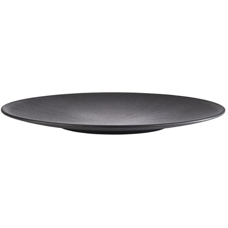 APS Teller Nero schwarz Melamin D 42 cm 1 Stk