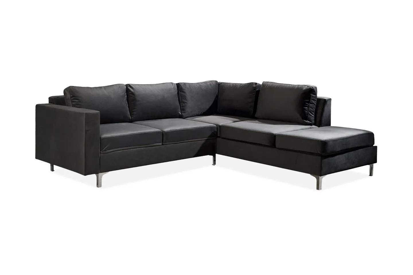 Truro 8-sits Soffa Vänster - Svart