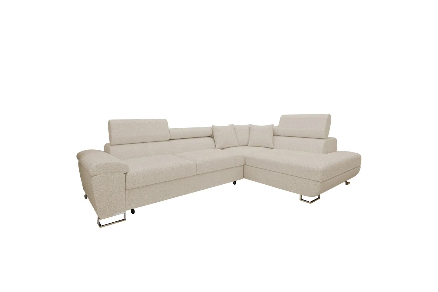 Reginia Soffa med Schäslong 3-sits - Beige