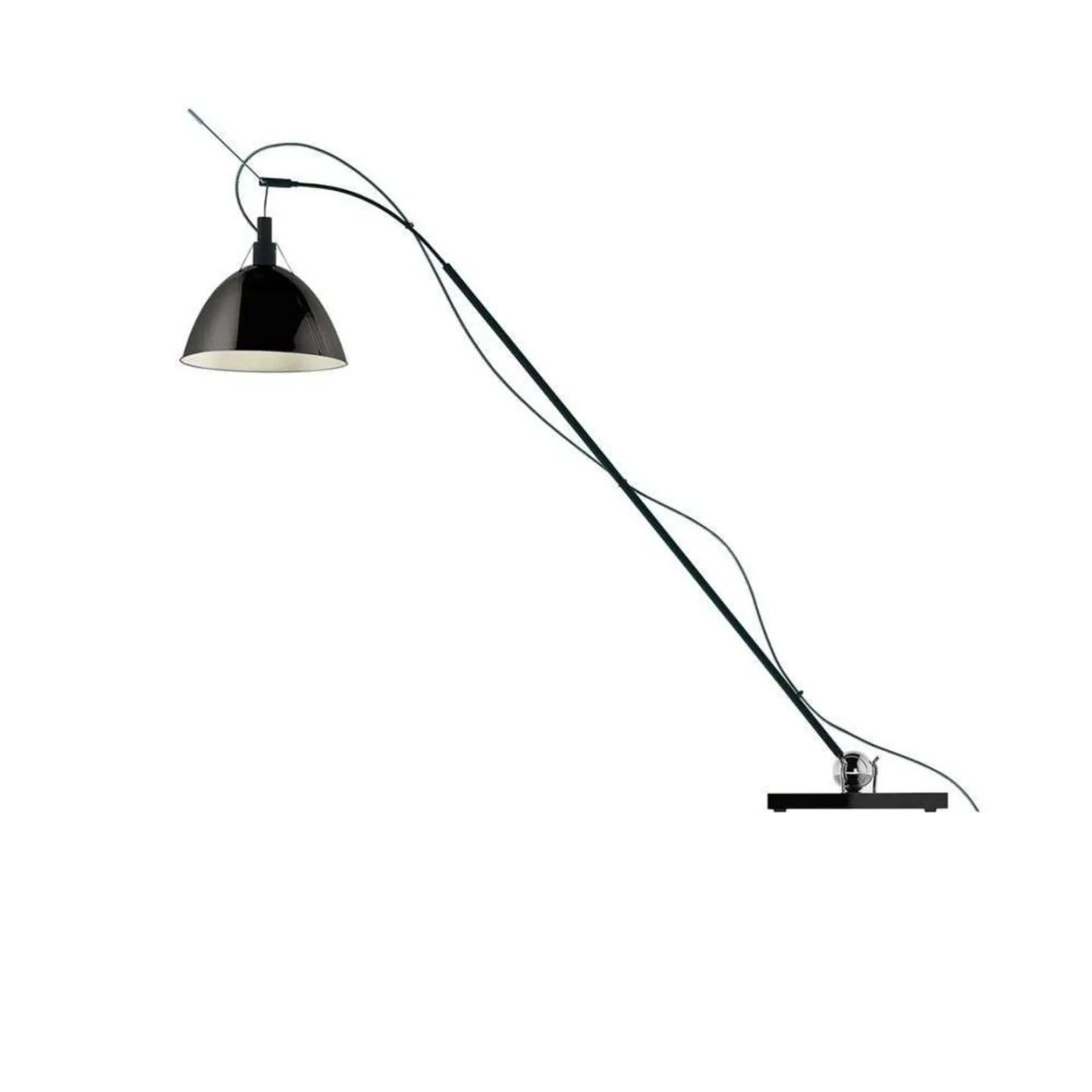 Max. Kugler LED Stehleuchte Black - Ingo Maurer - Wohnzimmer - Aluminium