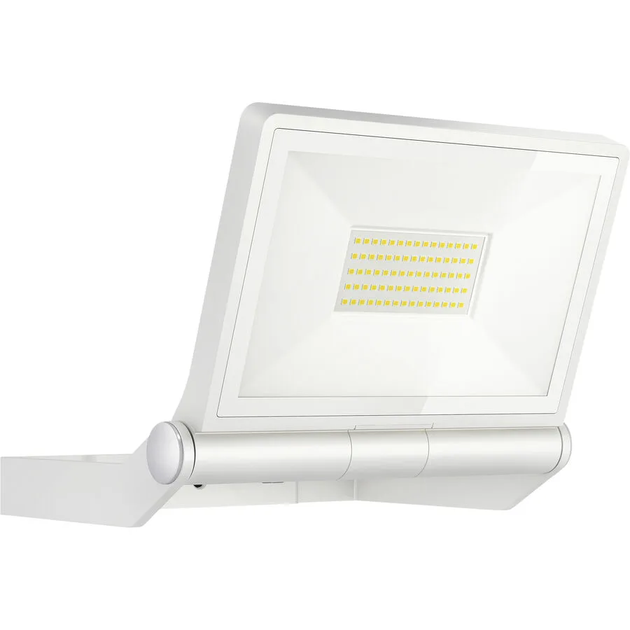Designer-Wandlampe aussen Steinel Xled - Farbe: weiss - Material: Aluminium - LED - Lichtfarbe: Warmweiss - LED Energiesparlampen