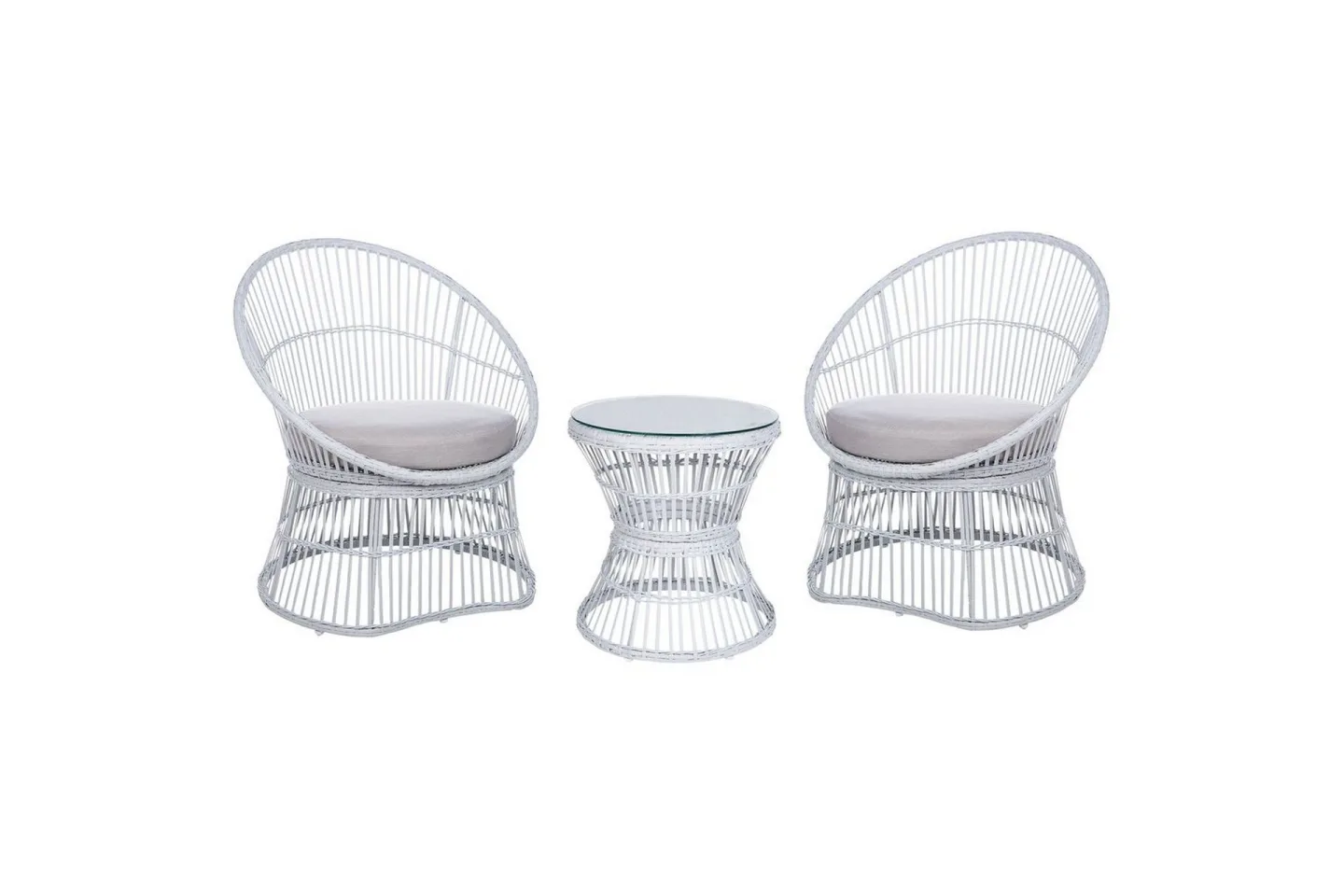 Cafeset Mesyna Vit/Beige - Vit/Beige
