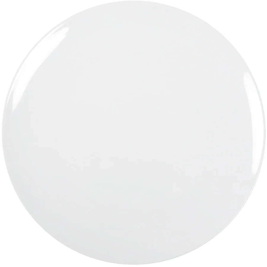 MÄSER Speiseteller-Set 6-tlg. Saturno Coupe Weiss Porzellan 28 cm