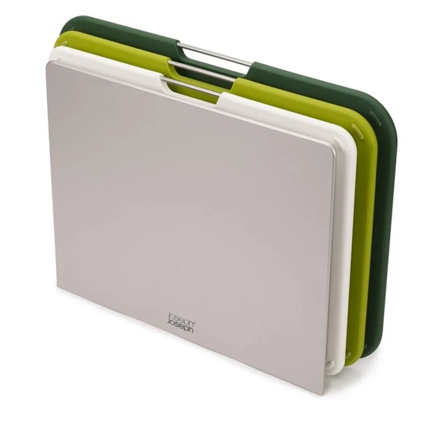 Schneidebrett Joseph Joseph Nest Grün Kunststoff 25.9 cm 35.5 cm - Material: Polypropylen