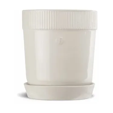 Sagaform Elise Kräutertopf Ø11 cm Weiß