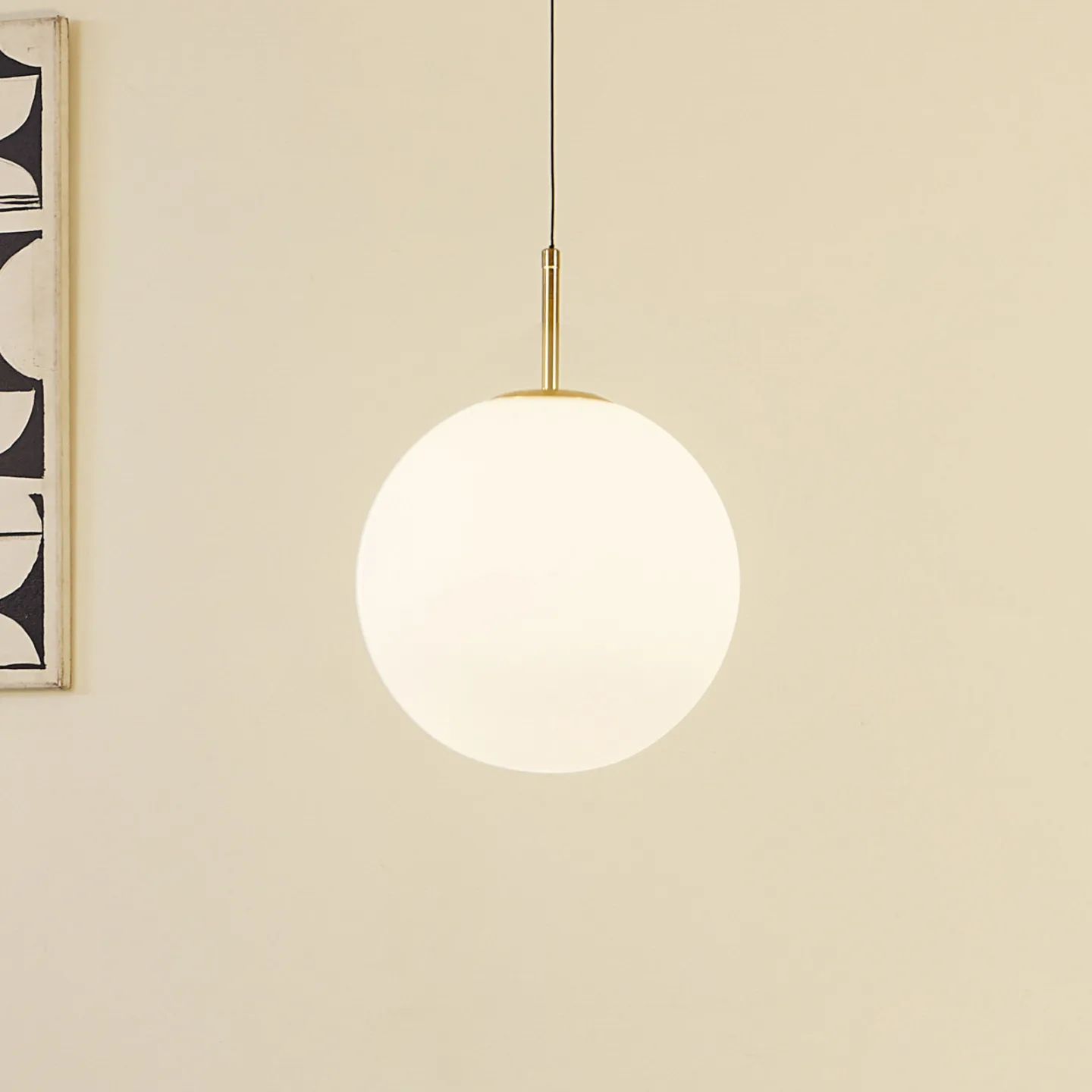 Joran LED Taklampa Opal - Lucande - Matsal - Modern - Glas - Med en ljuskälla