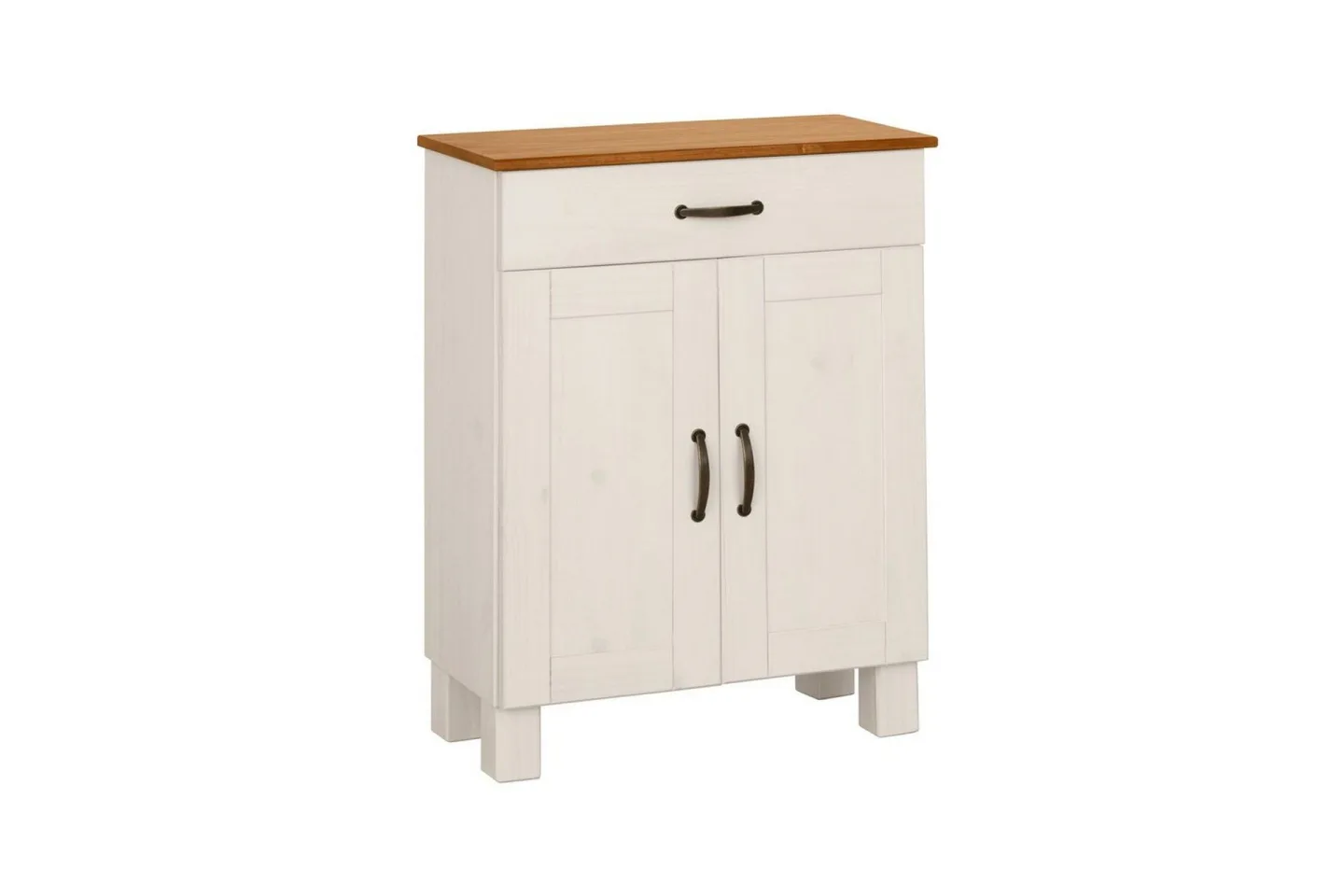 Badrumsskåp Alby 60x30x80 cm, Vit/Honung - 60x30x80 cm, Vit/Honung