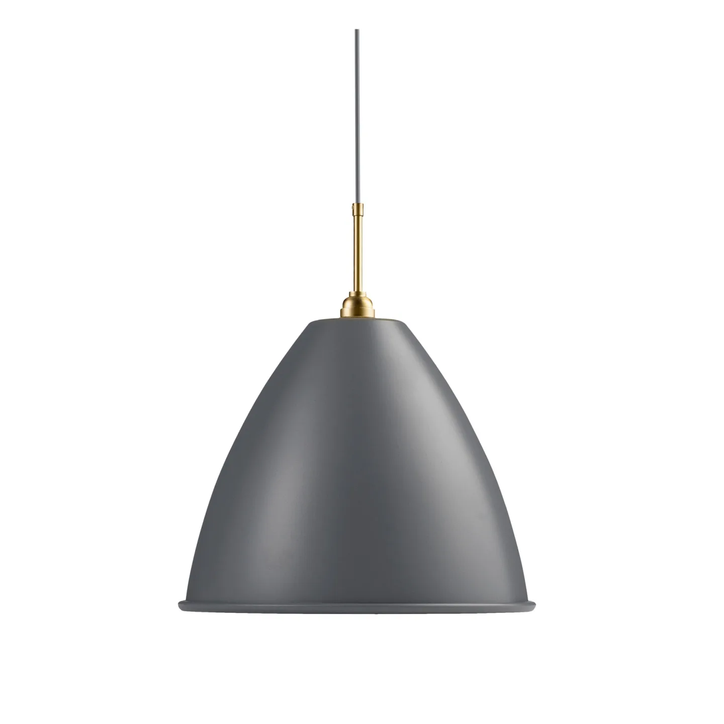 Gubi - Bestlite BL9 Taklampa Ø 40 cm - Grey/Mässing - Pendellampor - Robert Dudley Best - Grå