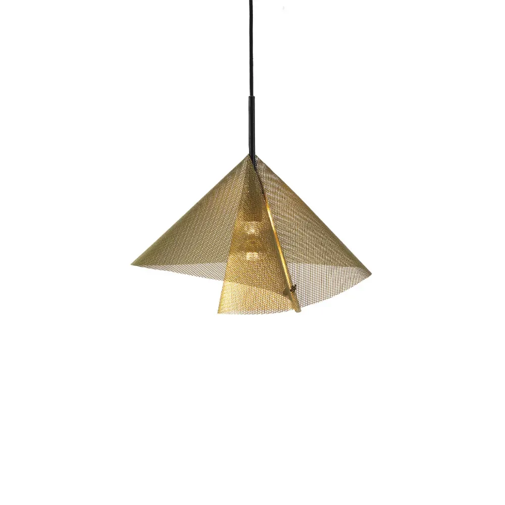 Bsweden Diffus Pendelleuchte Gold, Ø45x32cm