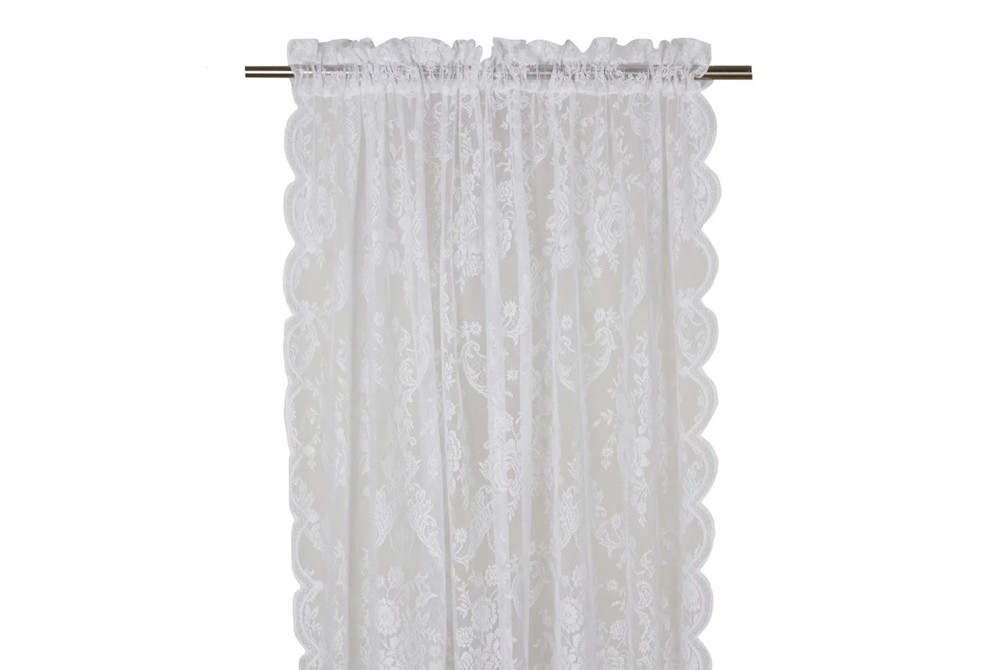 Ella Gardinlängd Kanallängd 2-pack 240 cm - Vit