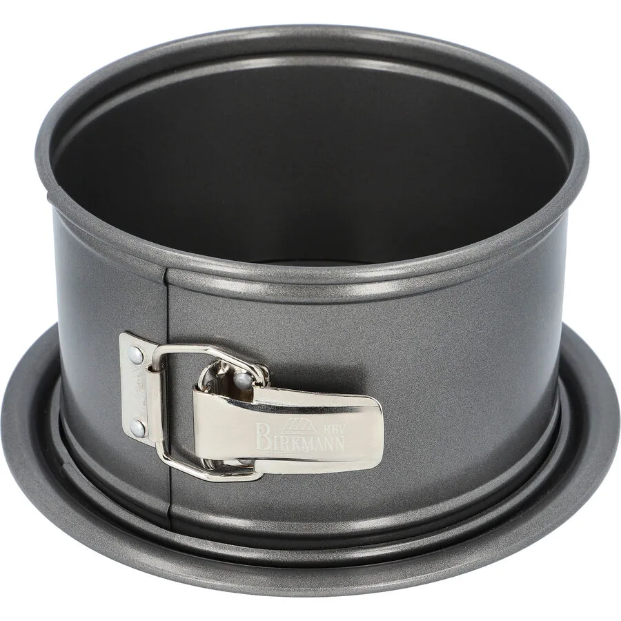 Springform Bake schwarz Stahl/Carbon Rund B 16 cm