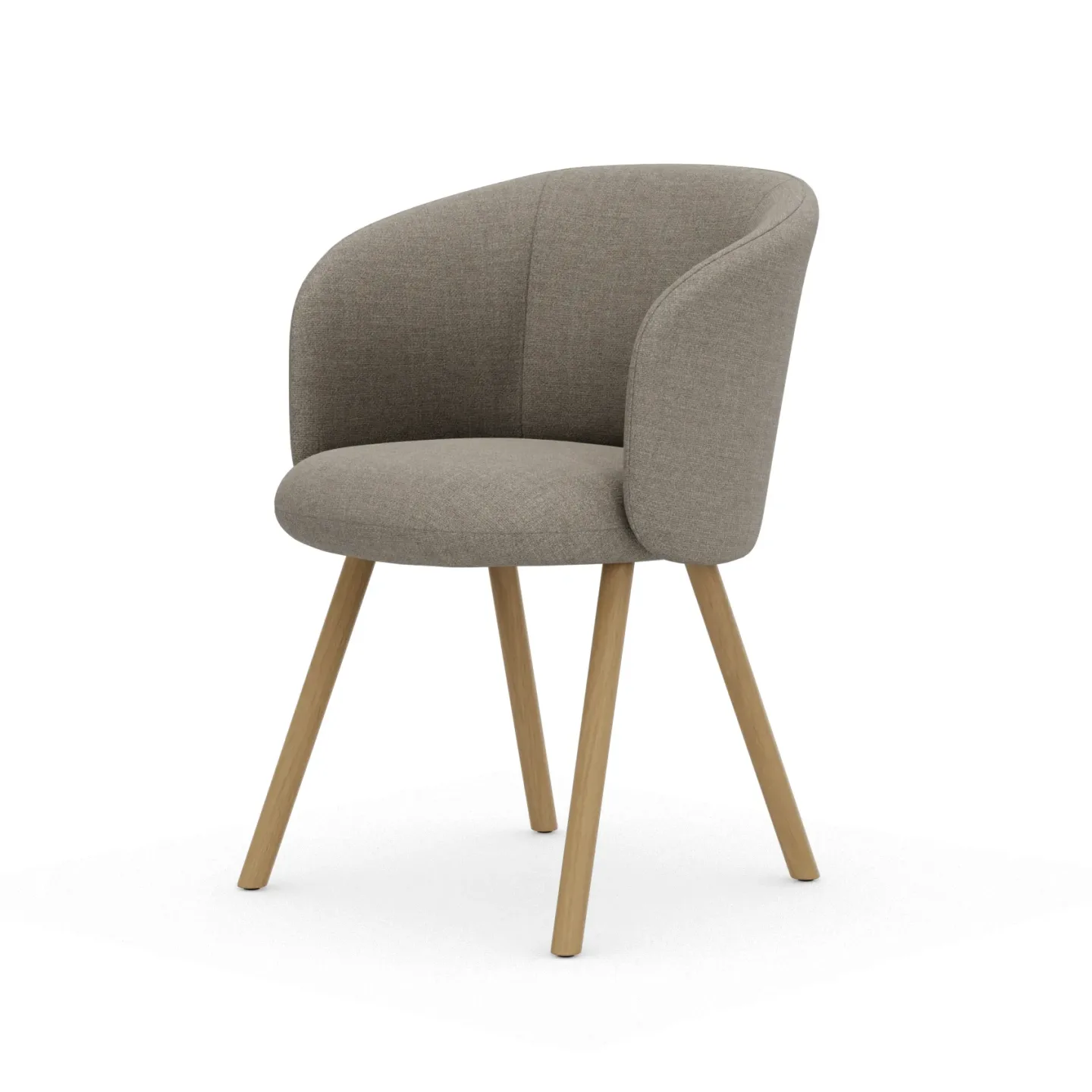 Vitra Mikado karmstol Savana Sand melange-natural oak