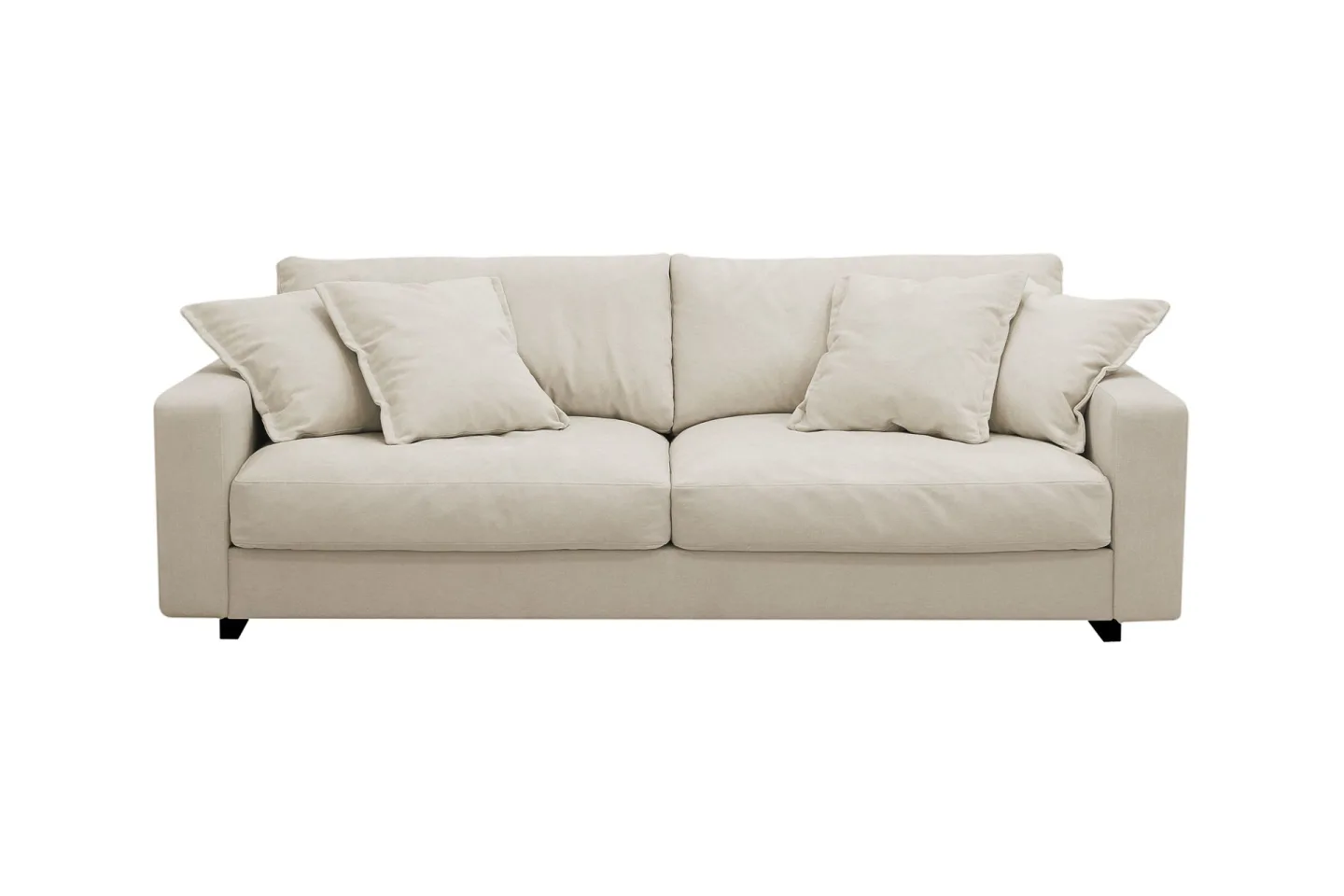 Valencia Extra Djup 3-sits Soffa i Chenille - Beige