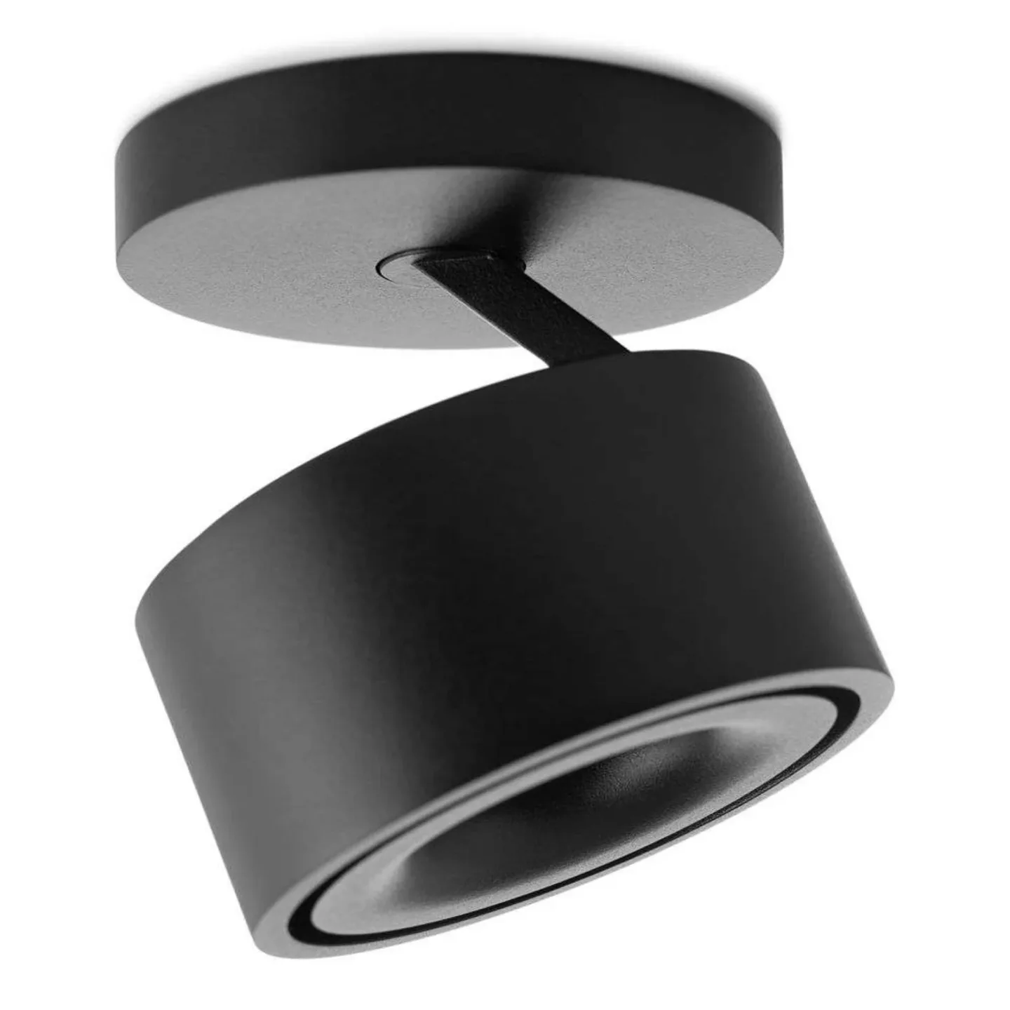 Easy Braccio Mini W84 LED-spot 2700K sort, Antidark - Stue - Aluminium