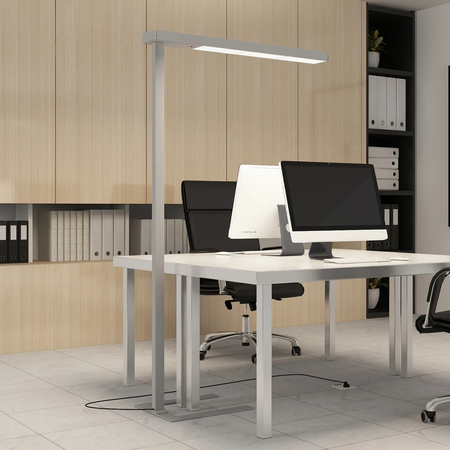 Susi Gulvlampe w/Sensor Silver - Arcchio - Arbeidsrom / kontor - Moderne - Aluminium - Kantet