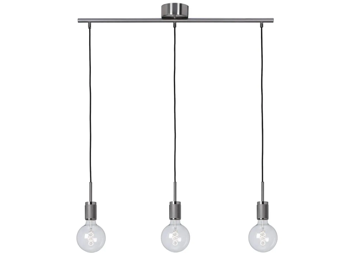 Cottex - Rille 85cm - Taklampa - Borstad krom