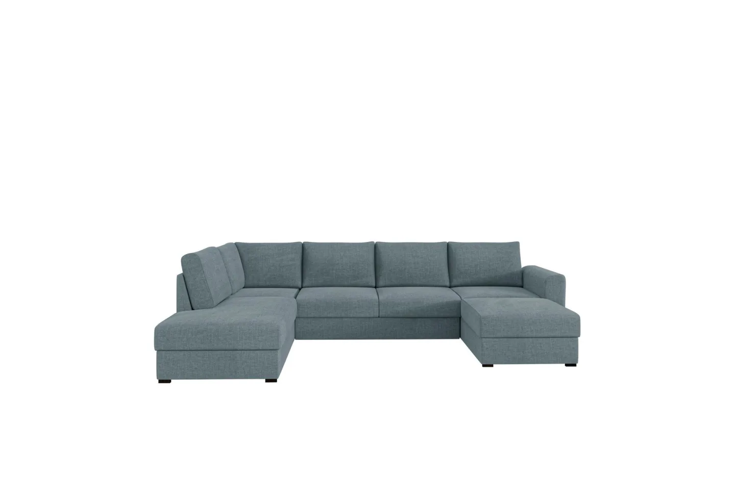 Taberk Bäddsoffa med Divan och Schäslong 4-sits - Grå