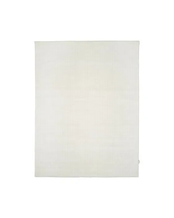 Plain tæppe off-white